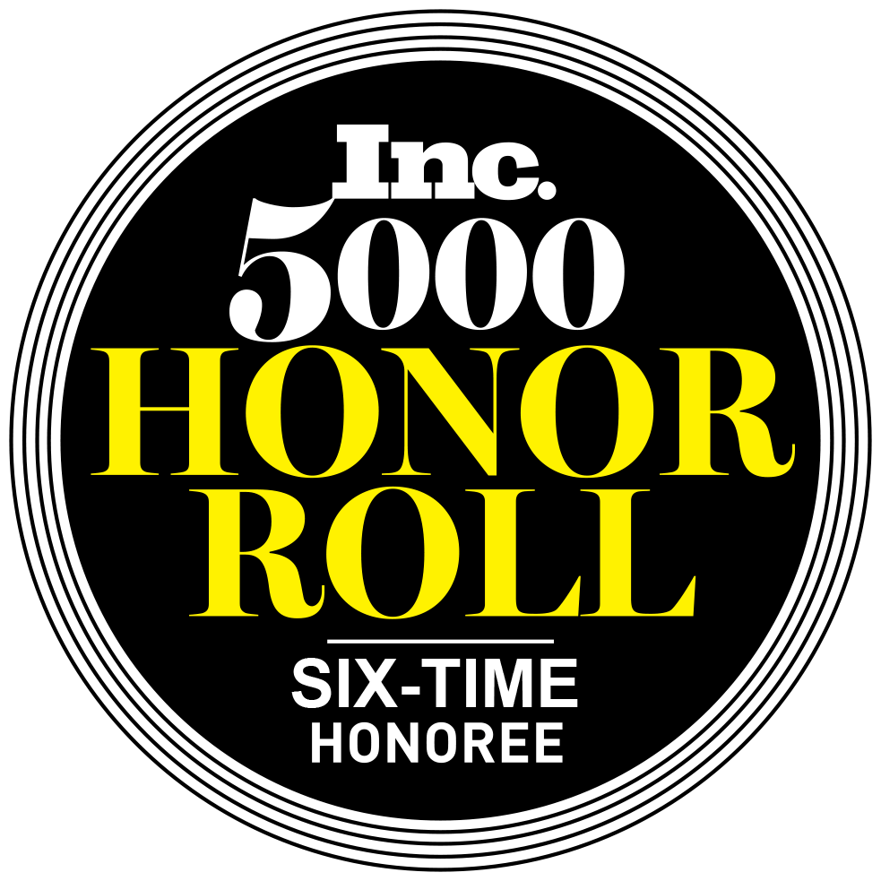 Inc. 5000 Honor Roll Six-time Honoree